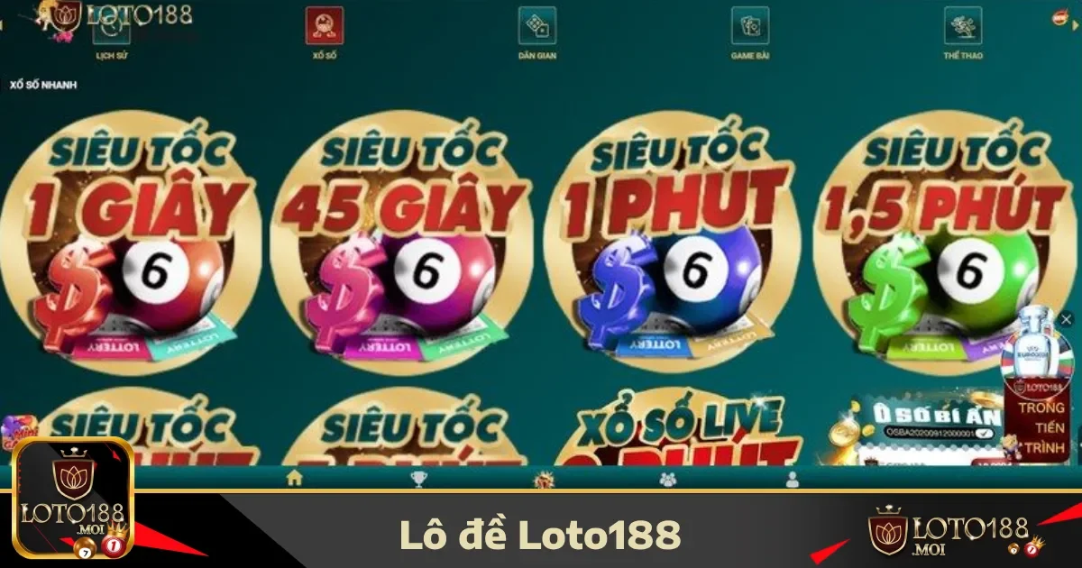 Loto188: Đăng nhập chơi loto188 tặng ngay 88k cho người mới🔥 30 Lô Đề Loto188 – Cơ Hội Trúng Thưởng Lớn Với Tỷ Lệ Cao